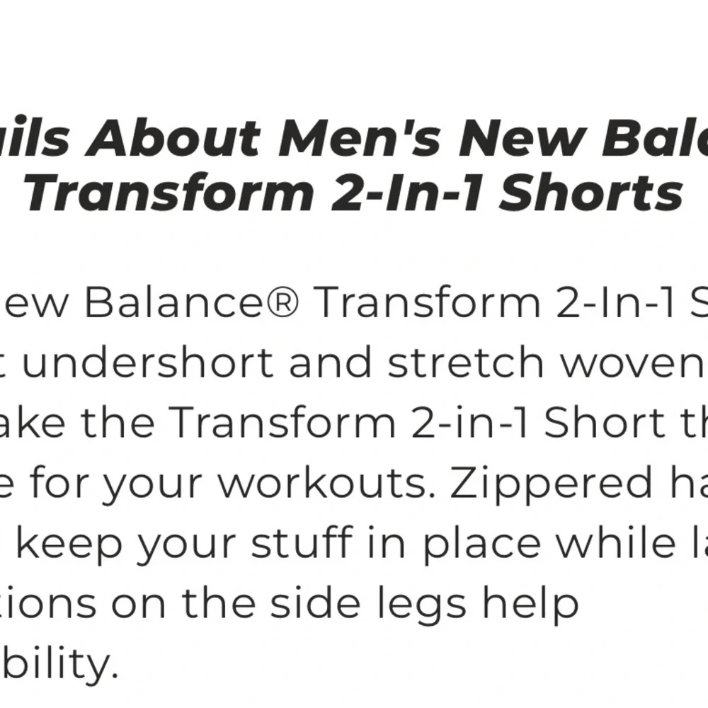 ♣️ men’s NB shorts♣️ - Picture 6 of 14